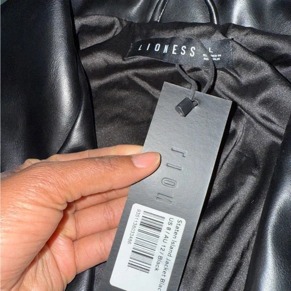 Lioness State Island Jacket Black - Picture 4 of 5